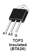 BTA26 pinout